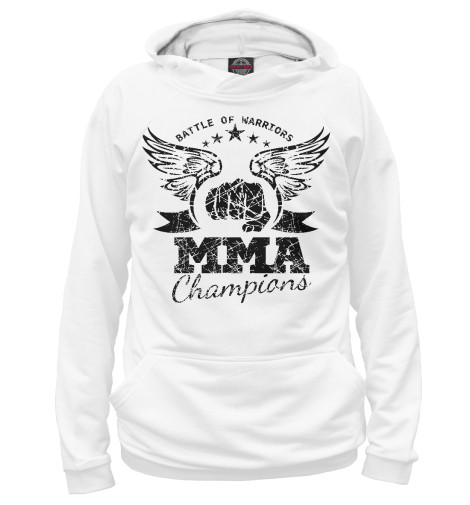 

Худи Print Bar, Белый, MMA Champions