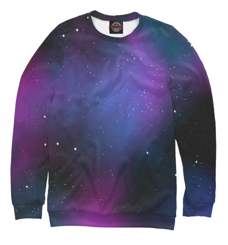 

Свитшоты Print Bar, Белый, Сиреневый космос