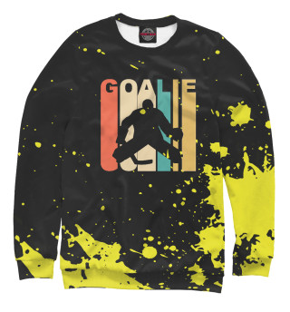 Retro 1970's Hockey Goalie