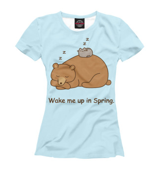 Футболка для девочек Spring