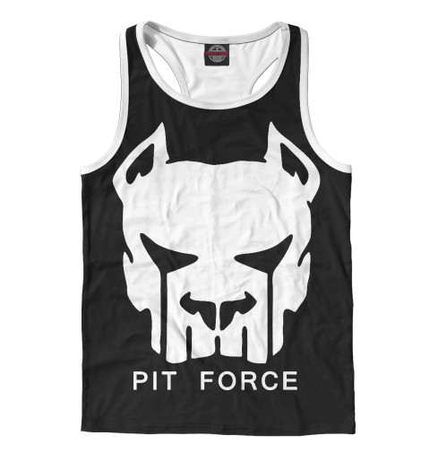 

Майки борцовки Print Bar, Белый, Pit Froce