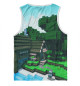 Мужская майка Minecraft