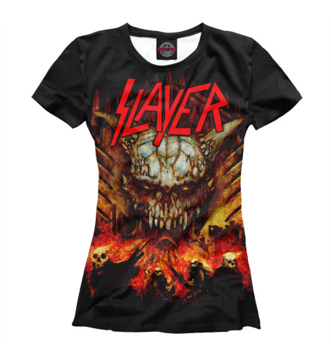 

Футболки Print Bar, Белый, Slayer