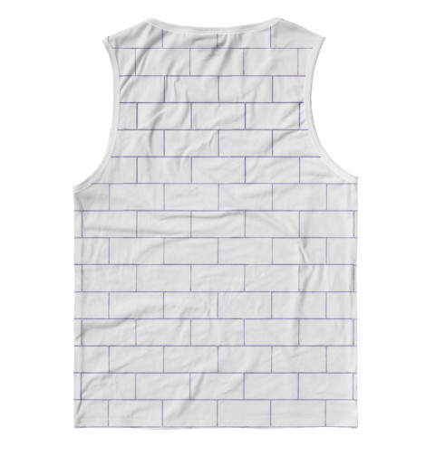 

Майки Print Bar, Белый, Pink Floyd