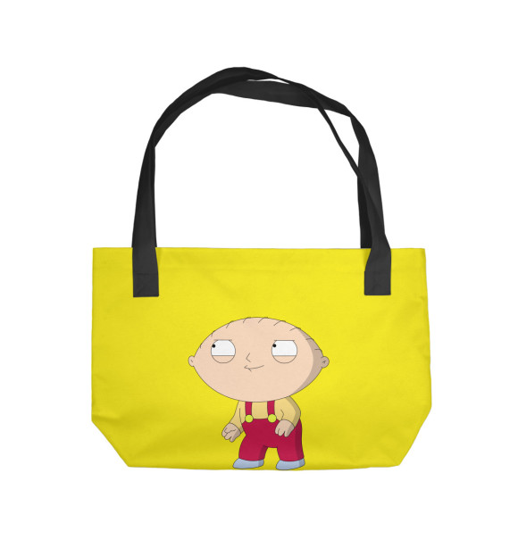 Пляжная сумка с изображением Stewie цвета 