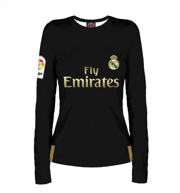 Женский лонгслив с изображением Real Madrid Exclusive 2020 цвета Белый
