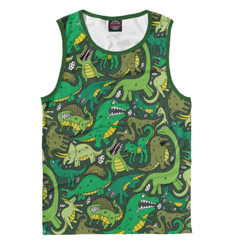 

Майки Print Bar, Белый, Dinos
