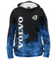 Женское худи Volvo blue fire