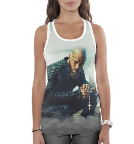 

Майки борцовки Print Bar, Белый, Рагнар