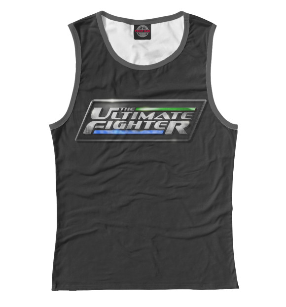 Майка для девочки с изображением The Ultimate Fighter цвета Белый