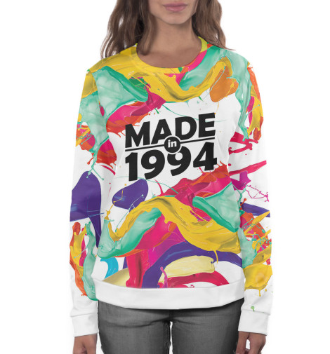 

Свитшоты Print Bar, Белый, Made in 1994