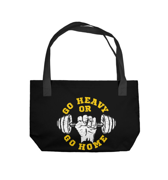 Пляжная сумка с изображением Sport Heavy цвета 