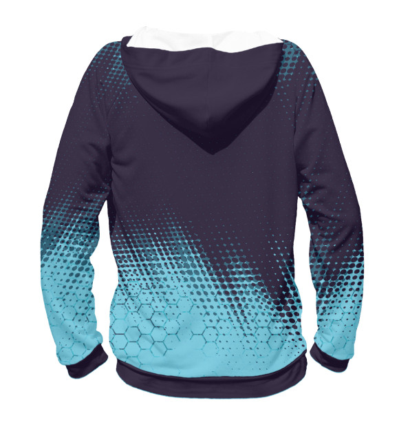 Женское худи с изображением Brawl Stars Gale (Бравл Старс) цвета Белый