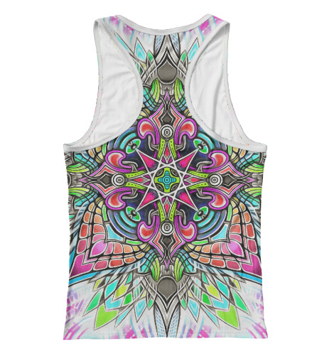 

Майки борцовки Print Bar, Белый, Mandala HD KreStar