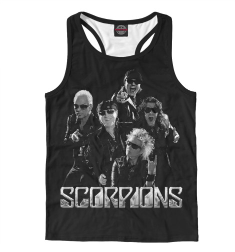 

Майки борцовки Print Bar, Белый, Scorpions
