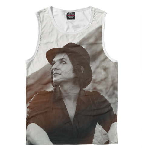 

Майки Print Bar, Белый, Brian Molko LLL