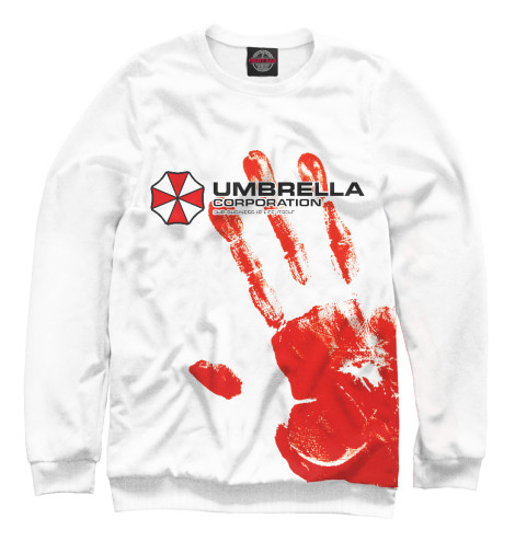 

Свитшоты Print Bar, Белый, Корпорация Амбрелла