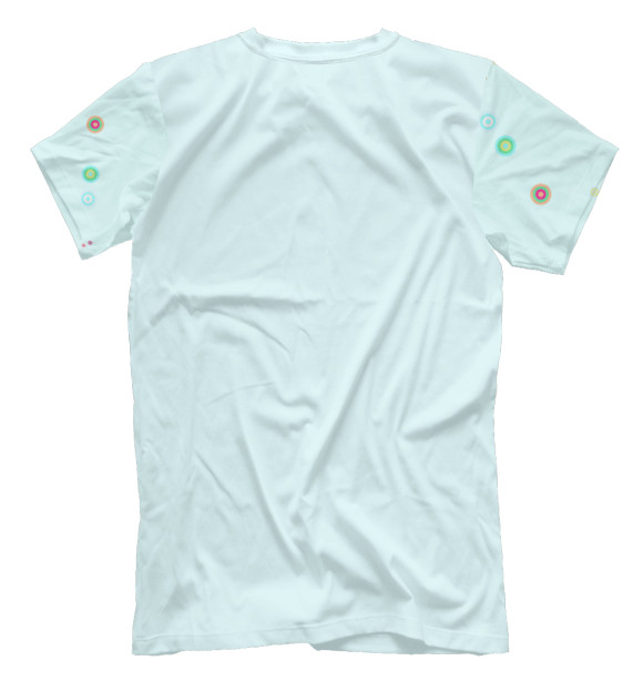 Мужская футболка с изображением Ящерица цвета Белый