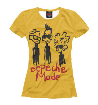 Женская футболка Depeche Mode