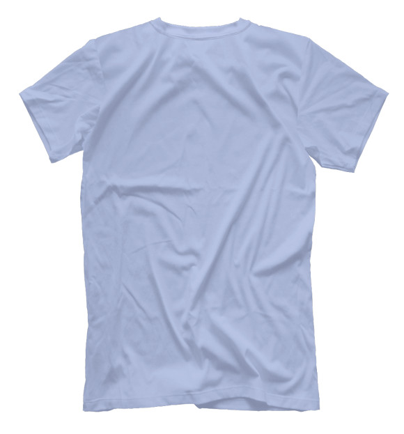 Мужская футболка с изображением гепард цвета Белый