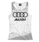 Женская майка-борцовка Audi Speed Tires Logo