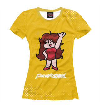 Женская футболка ФНФ - Девушка | Гранж
