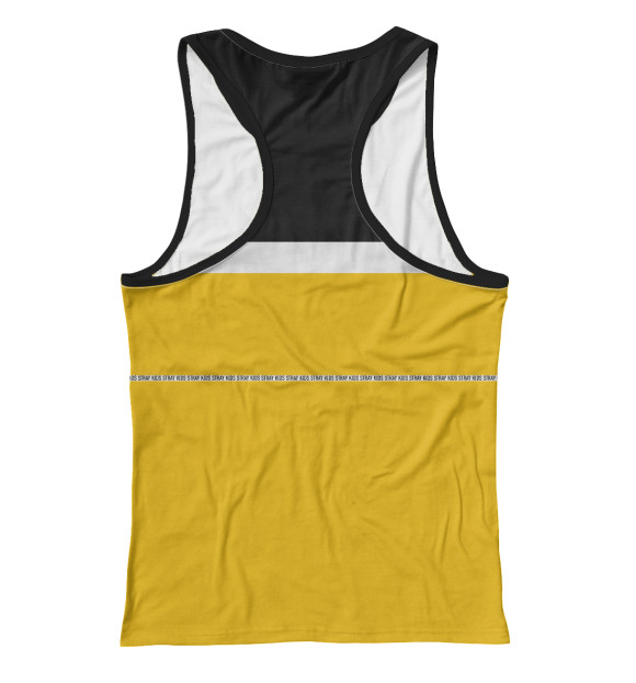 Женская майка-борцовка с изображением Stray Kids группа цвета Белый