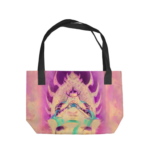 Пляжная сумка с изображением Shreder цвета 