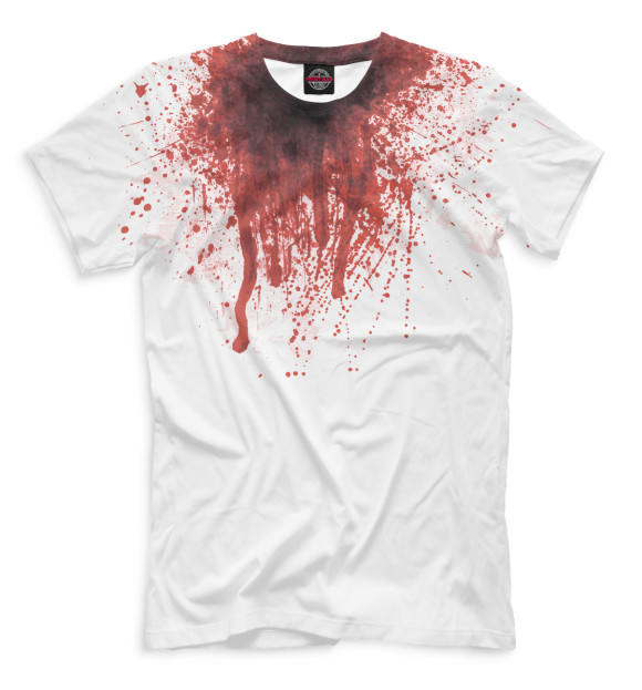 Мужская футболка с изображением Halloween цвета Молочно-белый