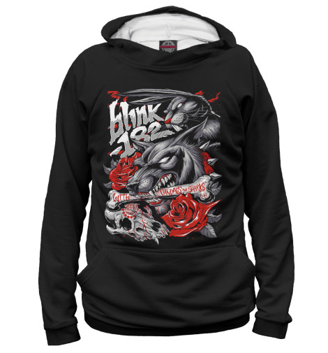 

Худи Print Bar, Белый, blink-182