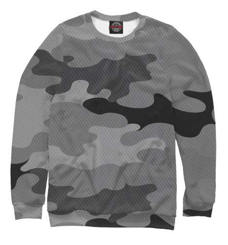 

Свитшоты Print Bar, Белый, camouflage gray