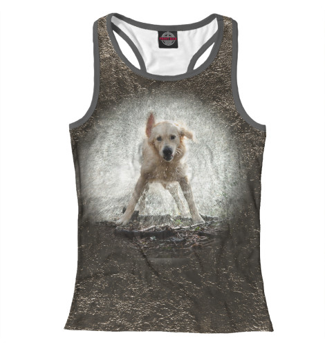 

Майки борцовки Print Bar, Белый, Лабрадор