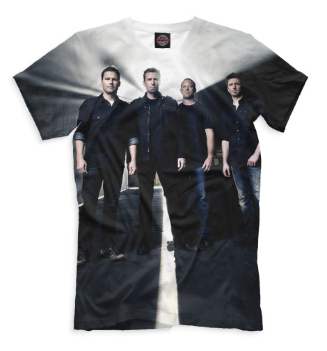 

Футболки Print Bar, Черный, Nickelback