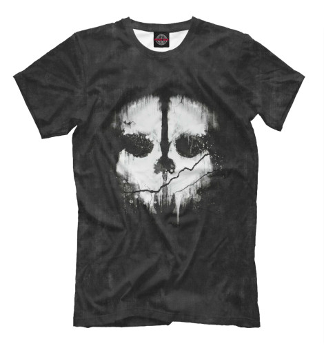 

Футболки Print Bar, Черный, Call of Duty: Ghosts