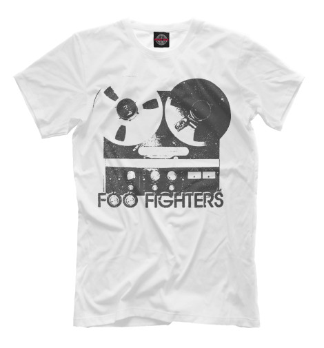 

Футболки Print Bar, Молочно-белый, Foo Fighters