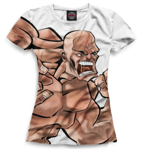 

Футболки Print Bar, Белый, Здоровяк