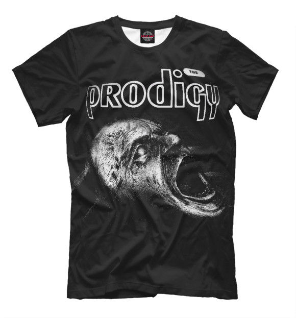 Мужская футболка с изображением The Prodigy цвета Черный