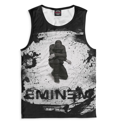 

Майки Print Bar, Белый, Eminem