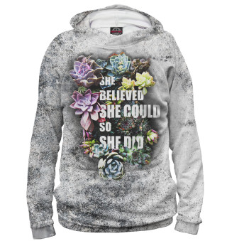 She Believed She Could So She Did