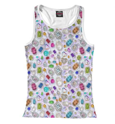 

Майки борцовки Print Bar, Белый, Камушки