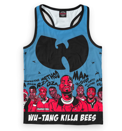 

Майки борцовки Print Bar, Белый, Wu-Tang Clan