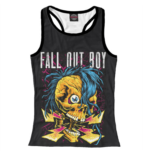 

Майки борцовки Print Bar, Белый, Fall Out Boy