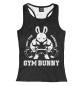 Женская майка-борцовка Gym Bunny