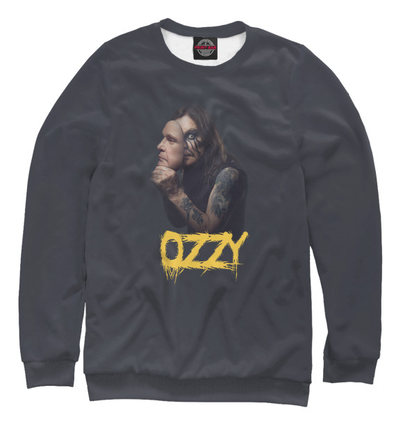Женский свитшот с изображением Ozzy Osbourne цвета Белый