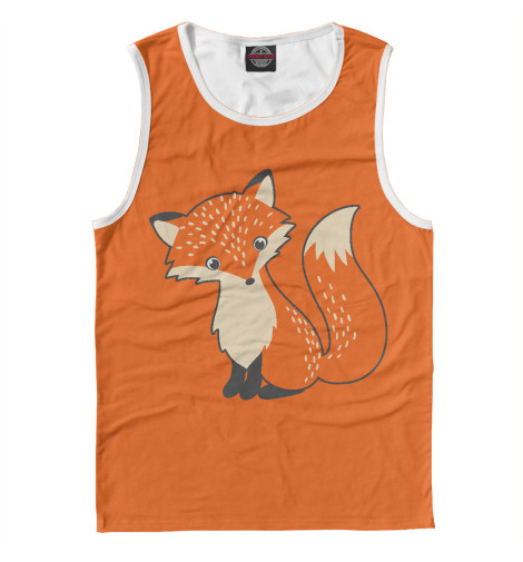 

Майки Print Bar, Белый, Fox