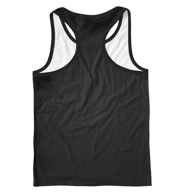 Мужская майка-борцовка с изображением Tupak Shakur цвета Белый