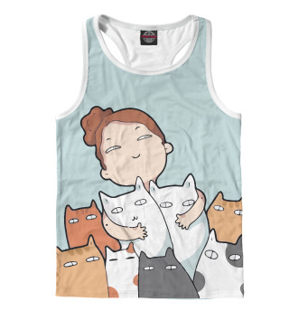 Девочка с котейками