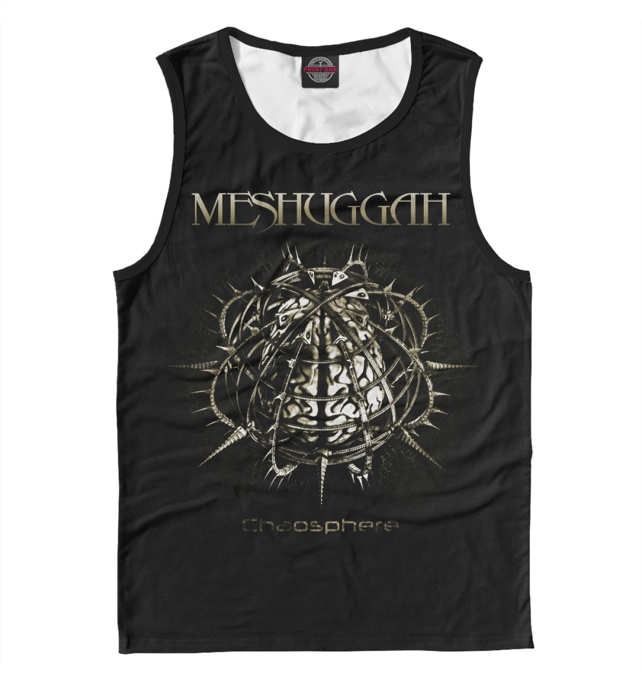 Мужская Майка Meshuggah, артикул: MZK-987559-may-2
