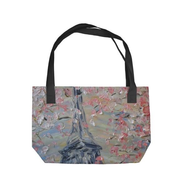Пляжная сумка с изображением Флердоранж цвета 