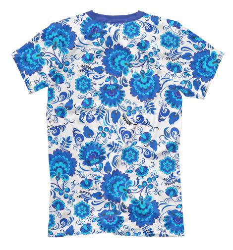 

Футболки Print Bar, Грязно-голубой, Гжель